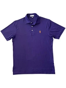 Peter Millar Summer Comfort Polo Shirt Golf SUNY Albany Purple Men's Size Medium - Imagen 1 de 4