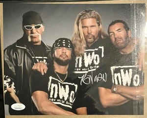 KEVIN NASH Signed WRESTLER 8x10 Photo In Person Autograph NWO TMNT WWE JSA COA - Picture 1 of 3