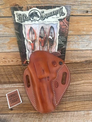 Brown Leather OWB Brown Leather Crosshair Holster for Ruger Redhawk 4.2" LEFT - Image 1 of 2