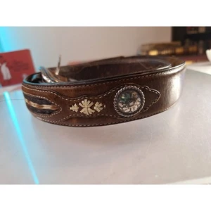 Justin vinatge leather belt - Picture 1 of 10