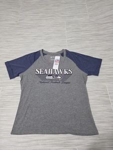 NWT Seattle Seahawks NFL Short Sleeve Shirt Women's S - Picture 1 of 5