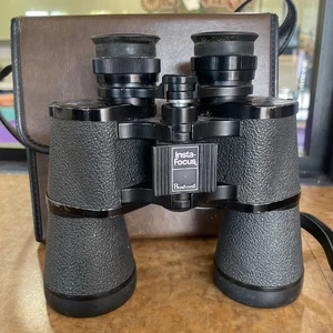VINTAGE Bushnell Sportview Insta-Focus 10 X 50 367 at 1000 Binoculars with Case - Picture 1 of 11