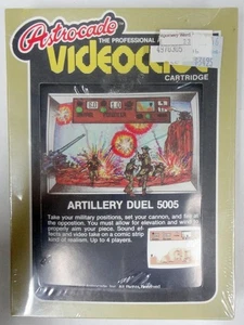 Vintage 1982 Bally Astrocade Videocade Artillery Duel 5005 Video Game CIB Sealed - Picture 1 of 6