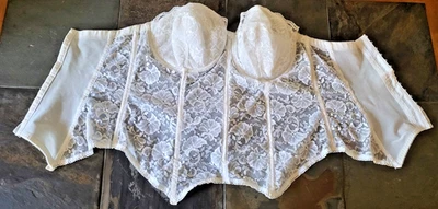 Corsé sin tirantes 38DD Vintage Goddess Merry Widow Demi Cup 712 Foto 1 de 4