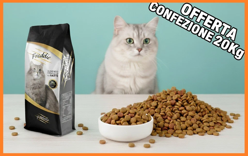 Crocchette croccantini cibo mangime per gatti gatto 20 Kg secco sterilizzati - Immagine 1 di 2