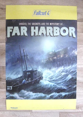 Fallout 4 Far Harbor Poster in ca. 61 x 91,5 cm - Bild 1 von 4