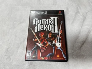 PLAYSTATION 2 PS2 GUITAR HERO II KOMPLETTES SPIEL MIT ANLEITUNG - Bild 1 von 3