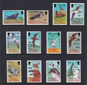 Juego de 12 aves TRISTAN DA CUNHA 1977 QEII SG 220-231 MNH/** (CV £10) - Imagen 1 de 1