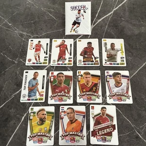 Latherok 2024-2025 Silver World Football Stars Trading Cards Collectible Pack2 - Picture 1 of 13