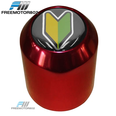 M8X1.25MM MT MUG Style Red Gear Shift Knob Fits Mazda 5 Speed BD Emblem - Image 1 of 3