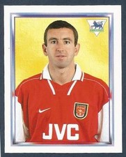 MERLIN 1998-PREMIER LEAGUE 98- #011-ARSENAL & ENGLAND-WIMBLEDON-NIGEL WINTERBURN