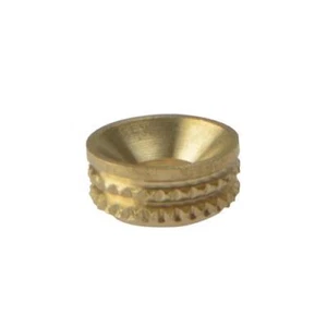 ForgeFix Screw Cup Sockets Solid Brass Polished No. 8 Bag 100 FORSCS8BM - Photo 1 sur 1