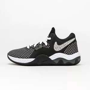 Nike Renew Elevate II Basketball Size 12 Sneaker White Black CW3406 004 - Picture 1 of 5