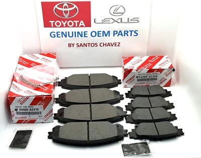 2014-2019 Toyota Highlander Front &Rear Brake Pad Set GENUINE OEM PART - Image 1 of 4
