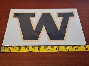 Washington Huskies Big 9" Logo Car Magnet FREE Shipping - Picture 1 of 2