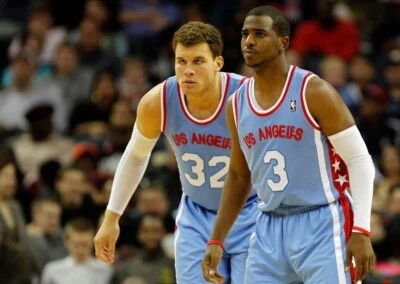 NBA Los Angeles Clippers Climalite Stars Player Edition Extra Grande - Imagem 1 de 3