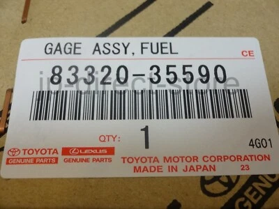 Genuine Toyota 2001-2002 4Runner V6 3.4L Fuel Tank Sending Unit 83320-35590 OEM - Image 1 of 4