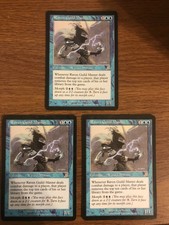MTG: 3x Raven Guild Master - Scourge - NM/MT - FREE Combined Shipping!  