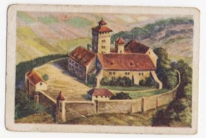 BURG VESTE WACHSENBURG DEUTSCHLAND THÜRINGEN IMAGE CARD - Picture 1 of 2