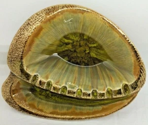 VHTF California Originals Mid Century Retro Ashtray Cosmic Orbit Cat Eye Pottery - Picture 1 of 6