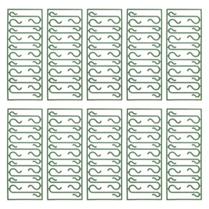 100 Pieces Christmas Ornament Hooks Heavy Duty S-shaped Ornament Hangers Home - Picture 1 of 8