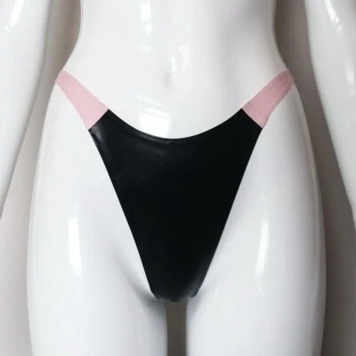 Latex Rubber Women's G-String Briefs Hot Panties 100% Natural Latex Rubber BDSM - Image 1 of 4