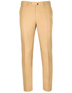 Incotex Chinolino in braunbeige aus Leinen / Baumwolle - Imagen 1 de 18