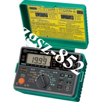 JAPAN Kyoritsu 6010B KEW6010B Multifunction Electrical Tester WITH 7122B KAMP10* - Image 1 of 4