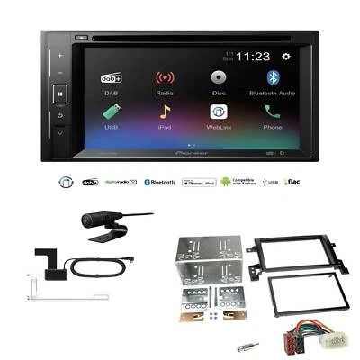 Pioneer Autoradio Bluetooth DAB USB DVD für Suzuki Grand Vitara II black - Bild 1 von 4