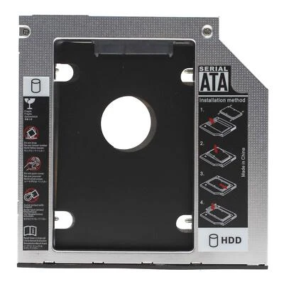 MARKENLOS New SATA 2nd HDD SSD caddy adapter for Laptops 9.5mm Optical Hard Drive Bay