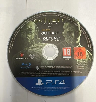 Outlast Trinity PS4 PlayStation 4 only  (disc-1) - Image 1 of 2