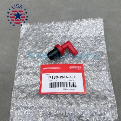 New PCV Valve 17130-PM6-G01 For Honda Acura Integra B16 B18 B18C Red Foto 1 de 3