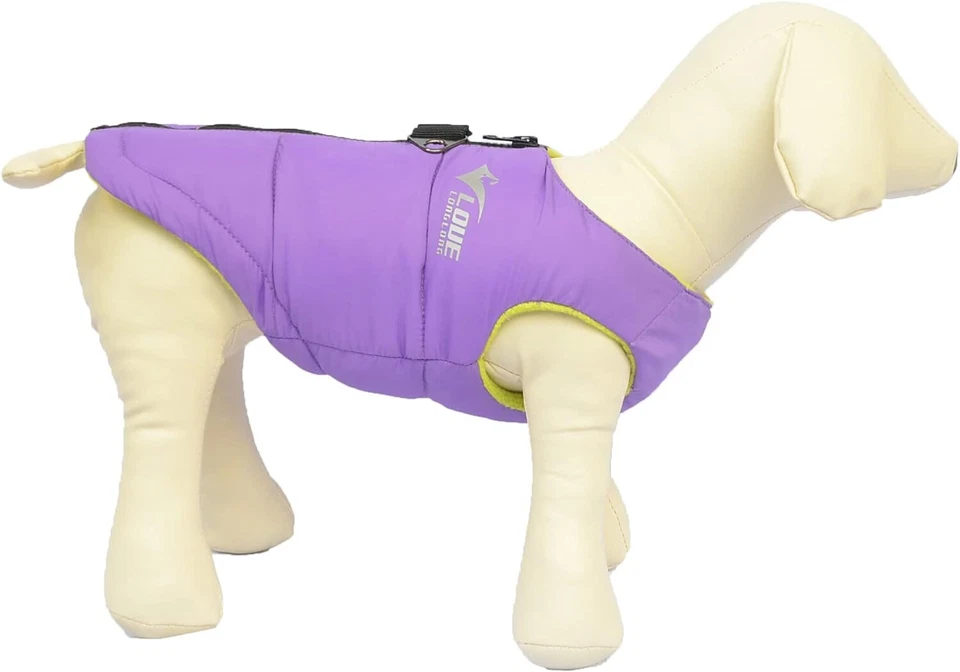 Chaqueta de Invierno para Perros, Chaleco Impermeable a Prueba de Viento para Perros Grandes Medianos Pequeños Foto 1 de 4