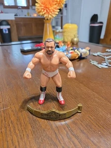 Figura de acción WCW ARN ANDERSON Four Horseman Galoob 1990 cinturón de lucha libre completo - Imagen 1 de 4