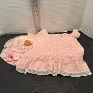 Vintage Barbie Traumbett Rosa Herz Bettwäsche Ersatz Mattel 1982 - Bild 1 von 7