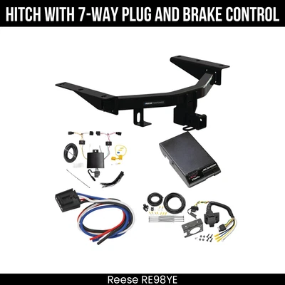 Control de freno de cableado Reese Tow PKG para receptor 22-25 Acura MDX 84453 2" clase 4 Foto 1 de 4