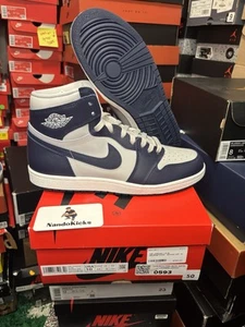Nike Air Jordan 1 Retro OG High '85 Georgetown 2022 BQ4422-400 Size 10 - Picture 1 of 6