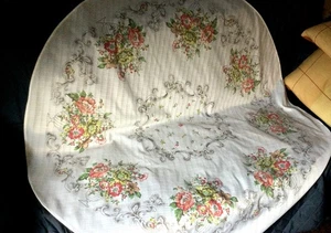 DDR Tischdecke rund pflegeleicht bügelfrei 125cm im Durchmesser - Bild 1 von 3