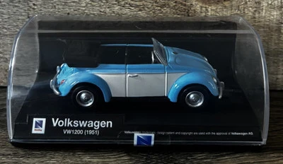 Новый Ray синий Volkswagen кабриолет 1951 VW1200 1/43 новый в чехле - Изображение 1 из 4