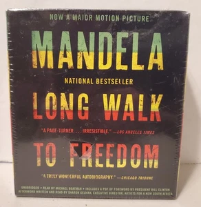 LONG WALK TO FREEDOM BY NELSON MANDELA /2013 23 -DISC SET (28 HRS) AUDIO BOOK - Imagen 1 de 3