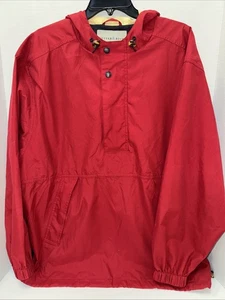 Cutter And Buck Wind Breaker Men’s Size Medium Red 1/4 Zip/Button Up Jacket - Picture 1 of 5