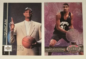 Tim Duncan Rookie Cards - Skybox Metal Universe - Upper Deck - Picture 1 of 21