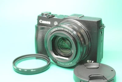 Canon Powershot G1x Mark II Digitalkamera schwarz sehr gut 2J.Gewährl./Händler - Bild 1 von 4