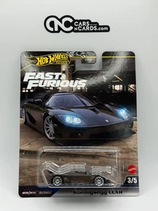 2025 Hot Wheels Premium Fast & Furious 3/5 Koenigsegg CCXR - Picture 1 of 2