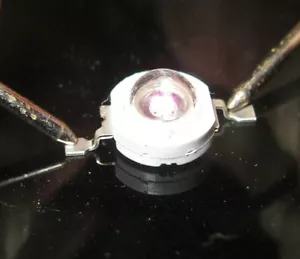 3W Ultra Violett UV Power LED 365nm Emitter - Bild 1 von 1
