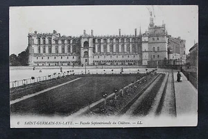 Carte postale ancienne SAINT-GERMAIN-EN-LAYE - Façade Septentrionale du Château - Picture 1 of 1