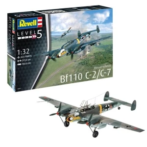 Messerschmitt Bf110 C-2/C-7 Bomber 1:32 2. Weltkrieg Bausatz - Revell 04961 - Bild 1 von 6