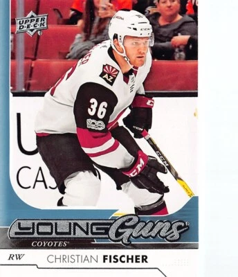 2017-18 Upper Deck #234 Christian Fischer YG RC - Image 1 of 2