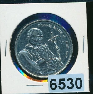 VATICAN -Pope John Paul  11 - JESUS ON CROSS - MEDAL - #6530 - Picture 1 of 2