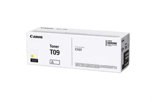 3017C005AA Genuine Canon T09 Yellow Toner Cartridge - Picture 1 of 2